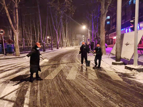 雪天里，洛陽公交人抗擊疫情的最美風景 